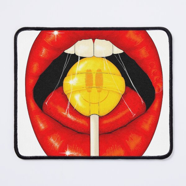Item preview, Yellow Candy On Red Lips designed and sold by Electric0ddity.