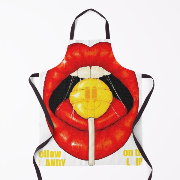 Item preview, Yellow Candy On Red Lips designed and sold by Electric0ddity.