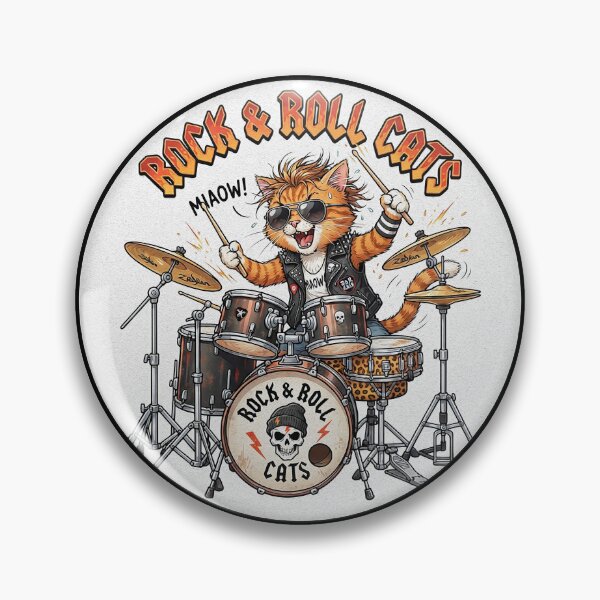 Item preview, Rock & Roll Cats (version 2) designed and sold by ME design.