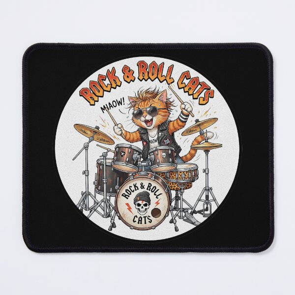 Item preview, Rock & Roll Cats (version 2) designed and sold by ME design.