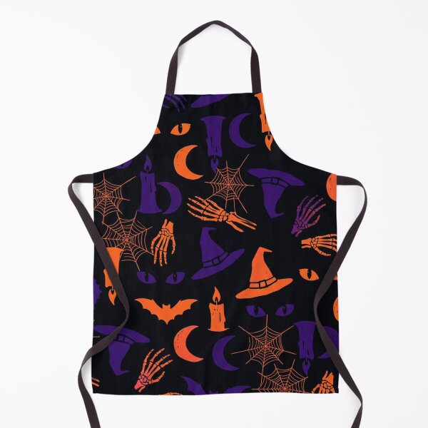 Item preview, Cute Spooky Candy Halloween Pattern – Kawaii Ghosts, Cupcakes and Potions designed and sold by LenNo9881.
