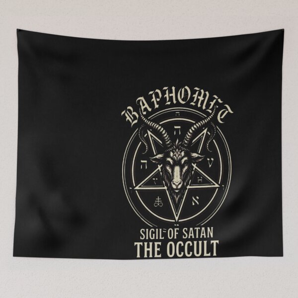 Item preview, BAPHOMET - SIGIL OF SATAN - THE OCCULT designed and sold by vhoa6350.