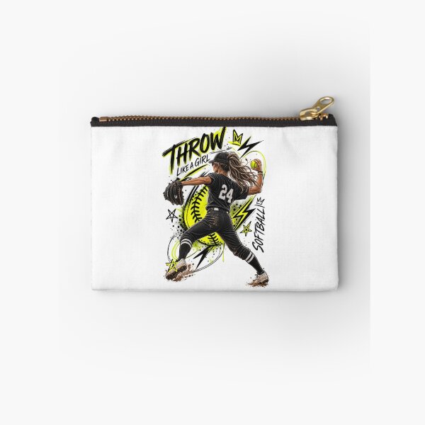 Item preview, Throw Like a Girl Yellow designed and sold by With-Odin.