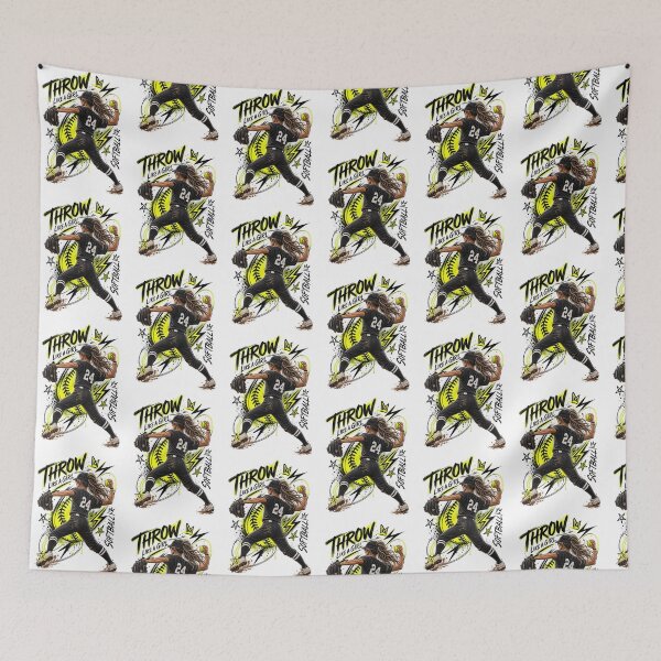 Item preview, Throw Like a Girl Yellow designed and sold by With-Odin.