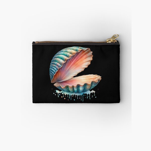 Item preview, Vibrant Seashell with Dripping Colors designed and sold by virdeiz.