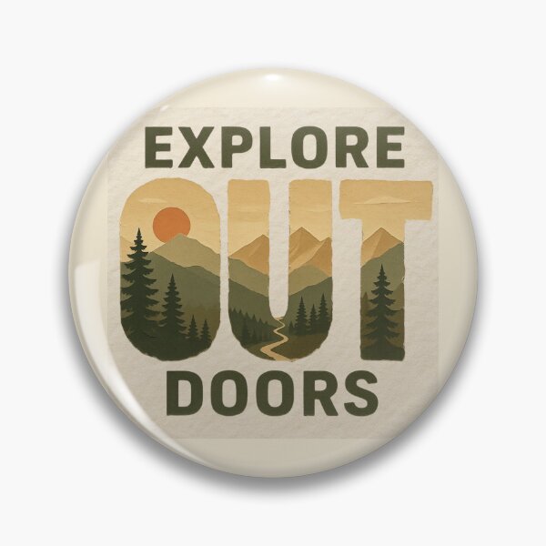 Item preview, Explore Outdoors Mountain Landscape designed and sold by ITCHAWAWAA.