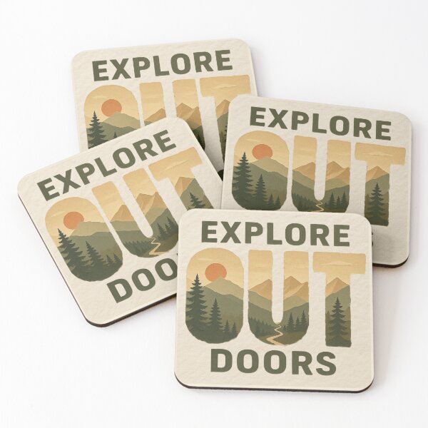 Item preview, Explore Outdoors Mountain Landscape designed and sold by ITCHAWAWAA.