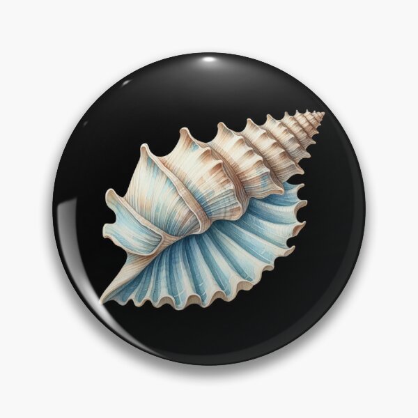 Item preview, Detailed Sea Shell designed and sold by virdeiz.