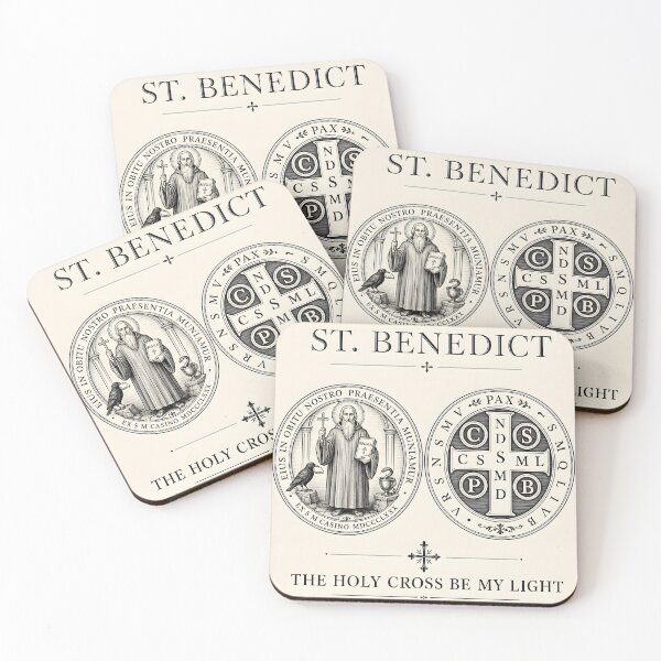 Item preview, St. Benedict Medal Art designed and sold by John-NW-Shop.