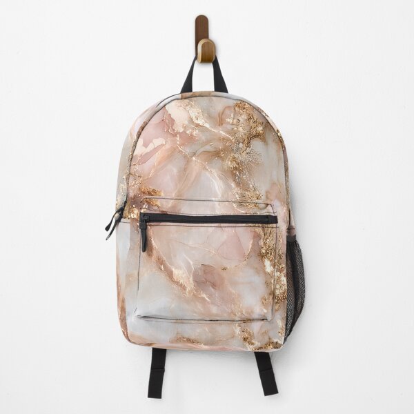 Item preview, Cream & Gold Marble Pattern - Ivory Alcohol Ink Geode Design designed and sold by Nine Lives Studio.