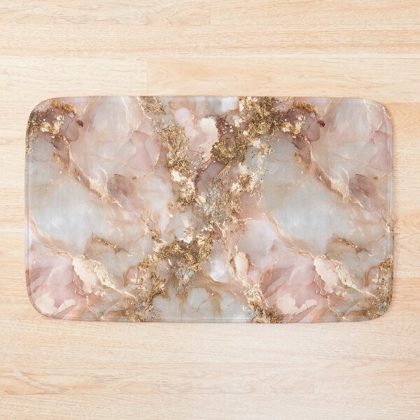 Item preview, Cream & Gold Marble Pattern - Ivory Alcohol Ink Geode Design designed and sold by Yoruhara.