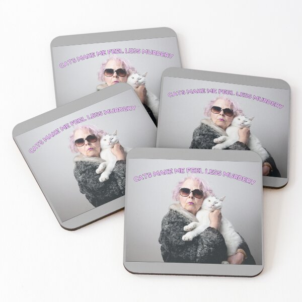 Item preview, sarcastic cat lady, funny quote designed and sold by CursedButCute1.