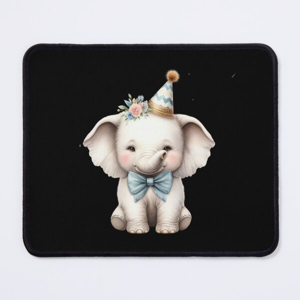 Item preview, Adorable Party Elephant designed and sold by virdeiz.