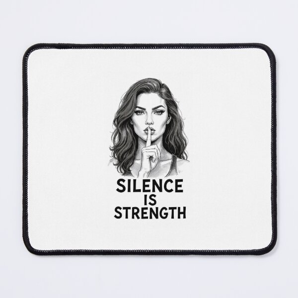 Item preview, Silence Is Strength | Strong Woman | Empowerment T-Shirt` designed and sold by Aliplus+.