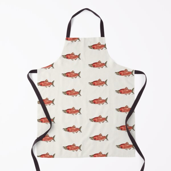 Item preview, Watercolour Sockeye Salmon designed and sold by Eclecticprintco.