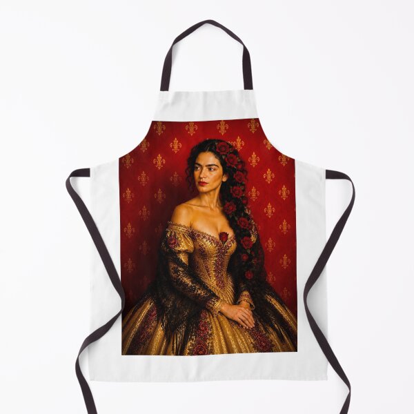 Item preview, Gold Brocade Red Rose Frida designed and sold by reggiemercedes.