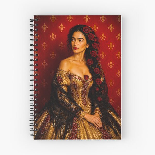 Item preview, Gold Brocade Red Rose Frida designed and sold by reggiemercedes.
