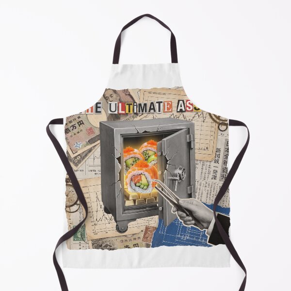 Item preview, Sushi Addiction Retro Collage | Japanese Food Lover Vintage Pop Art designed and sold by OzzFrequency.