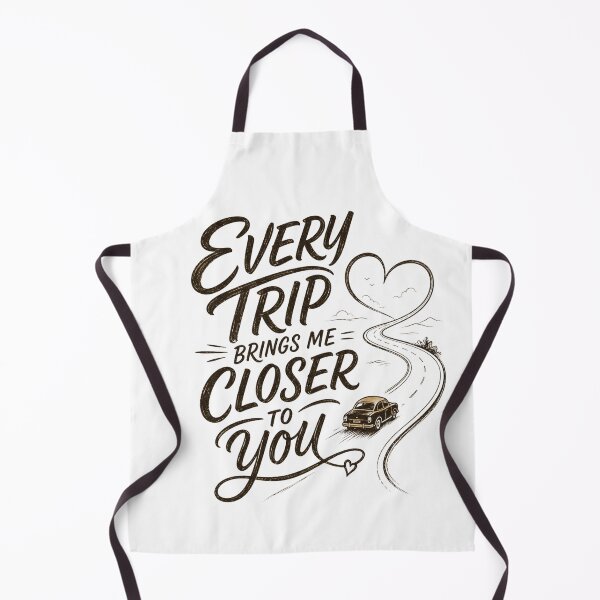 Item preview, Every Trip Brings Me Closer To You Road Trip Driver Gift designed and sold by Haque Desigens.