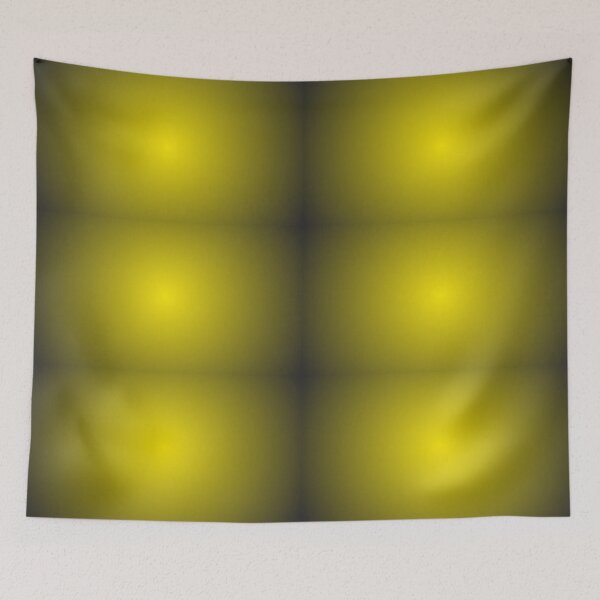 Item preview, Vibrant Yellow Radial Gradient Background Design designed and sold by AyaanArtStudio.