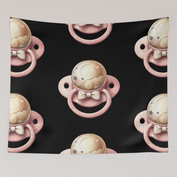 Item preview, Whimsical Starry Pacifier designed and sold by virdeiz.