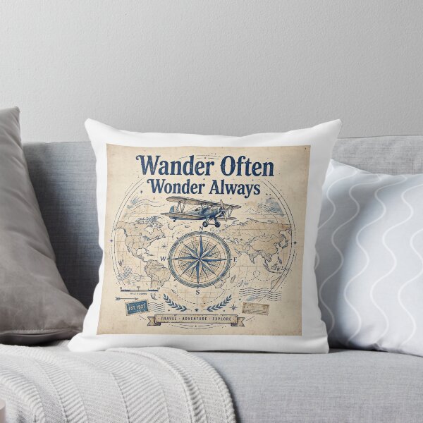 Item preview, Wander Often Wonder Always designed and sold by Softlife by Harvir.