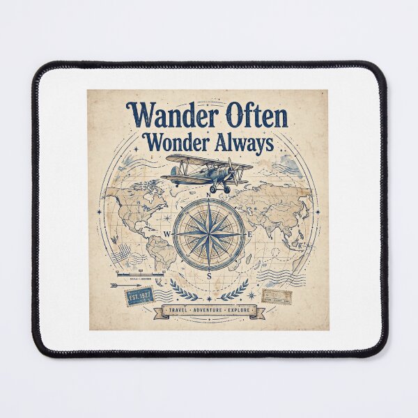 Item preview, Wander Often Wonder Always designed and sold by Softlife by Harvir.
