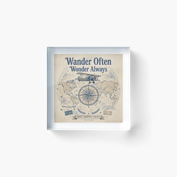 Item preview, Wander Often Wonder Always designed and sold by Softlife by Harvir.