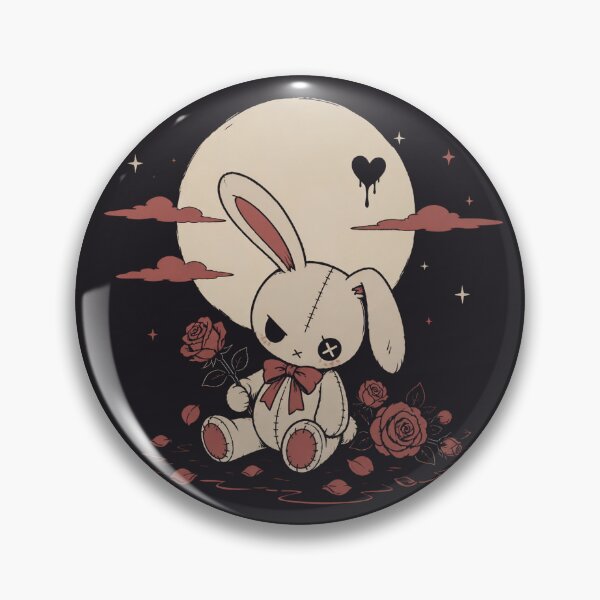Item preview,  Cute Gothic Bunny designed and sold by MusesWhispers.