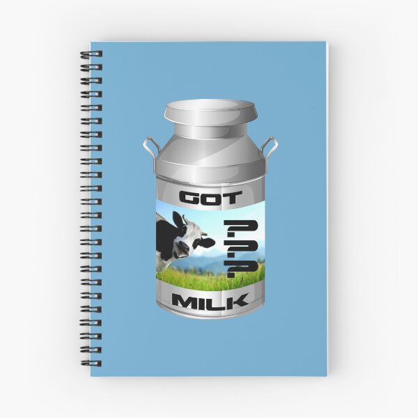 Item preview, Got Milk??? (on Blue) designed and sold by PawsitiveMum3.