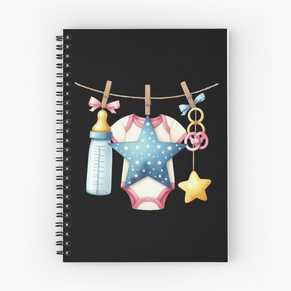 Item preview, Baby Items Hanging on a Line designed and sold by virdeiz.