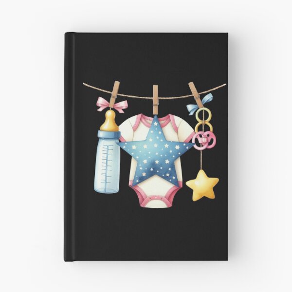 Item preview, Baby Items Hanging on a Line designed and sold by virdeiz.