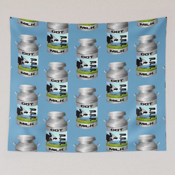 Item preview, Got Milk??? (on Blue) designed and sold by PawsitiveMum3.