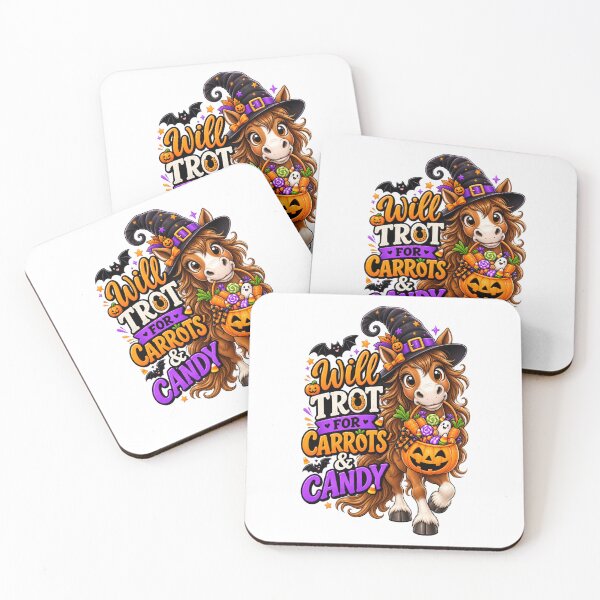 Item preview, Halloween Horse Fall Trot for Carrots & Candy designed and sold by Ayden World.