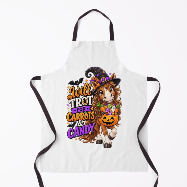 Item preview, Halloween Horse Fall Trot for Carrots & Candy designed and sold by Ayden World.
