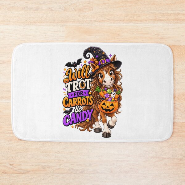 Item preview, Halloween Horse Fall Trot for Carrots & Candy designed and sold by Ayden World.