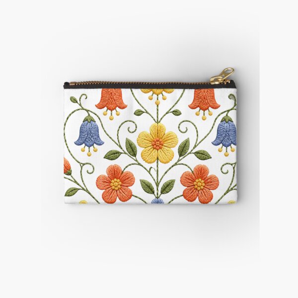 Item preview, Scandinavian Folk Floral Pattern designed and sold by VaneDesings.