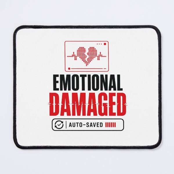 Item preview, Emotional Damaged Auto Saved Funny Tech Humor Shirt designed and sold by DirectiveOffice.