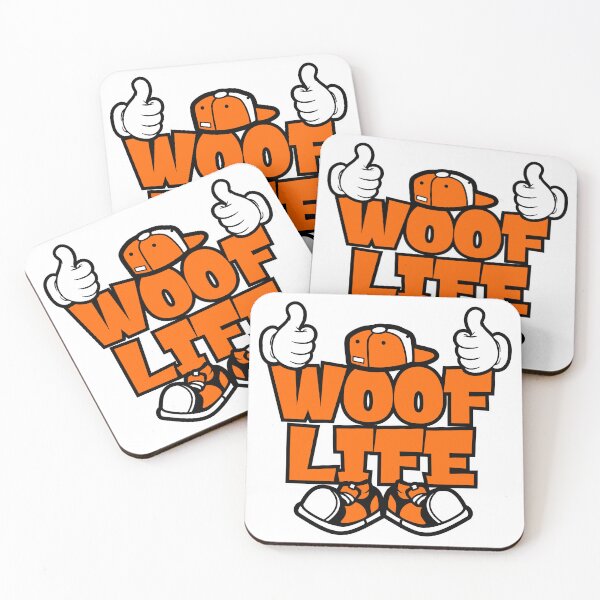 Item preview, WOOF LIFE - PETS Graffiti Character Bold Popart designed and sold by NFTWords.