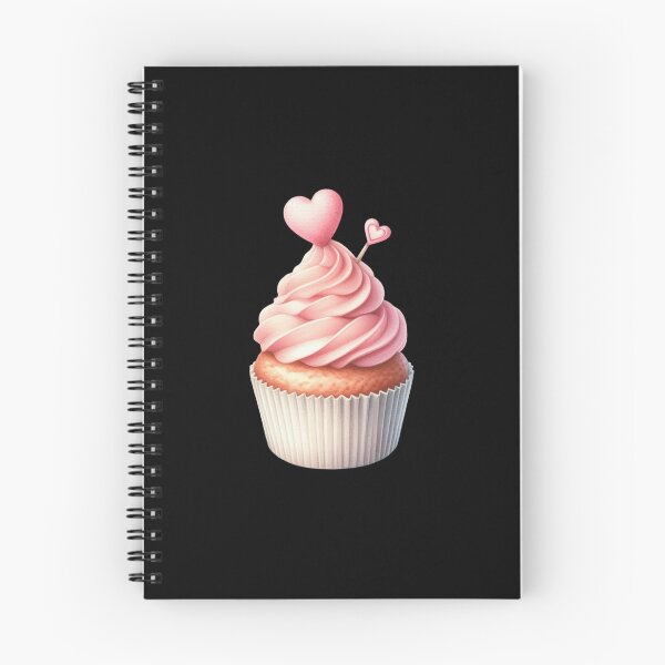 Artikelvorschau, Rosa Cupcake mit Herzchen entworfen und verkauft von virdeiz.