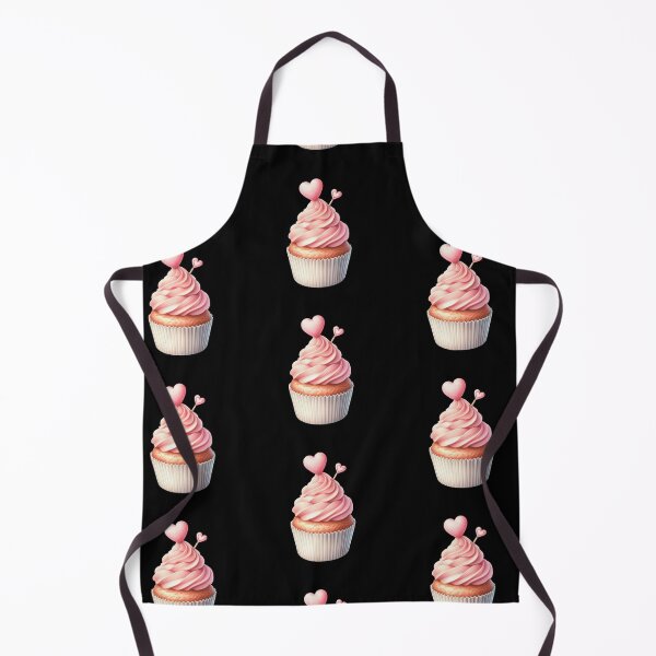 Item preview, Heart-topped Pink Cupcake designed and sold by virdeiz.