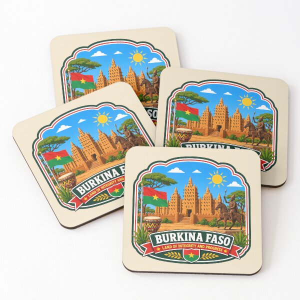 Item preview, Burkina Faso - Land of Integrity and Progress designed and sold by Myra365Art.