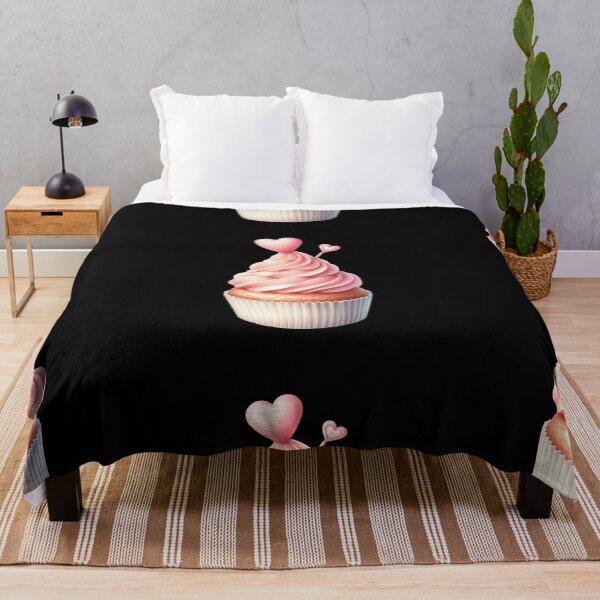 Item preview, Heart-topped Pink Cupcake designed and sold by virdeiz.