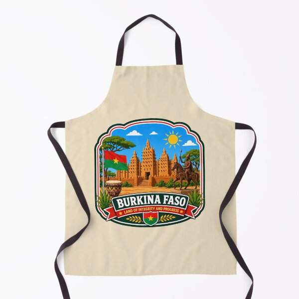 Item preview, Burkina Faso - Land of Integrity and Progress designed and sold by Myra365Art.
