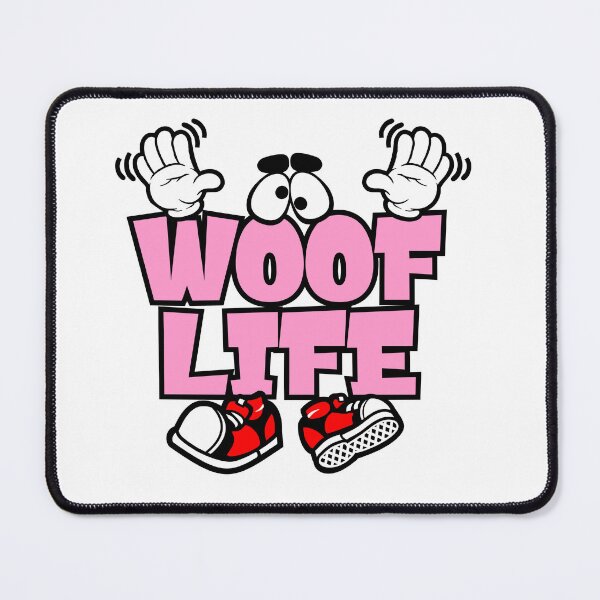 Item preview, WOOF LIFE - PETS Cartoon Character Bold Retro designed and sold by NFTWords.