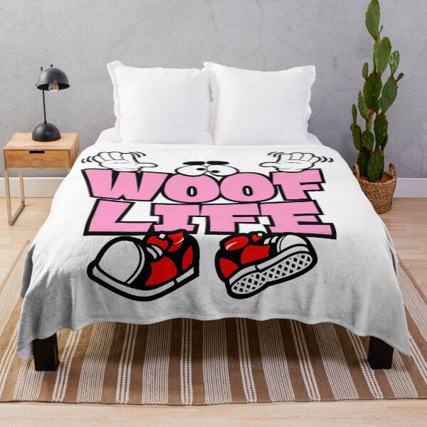 Item preview, WOOF LIFE - PETS Cartoon Character Bold Retro designed and sold by NFTWords.