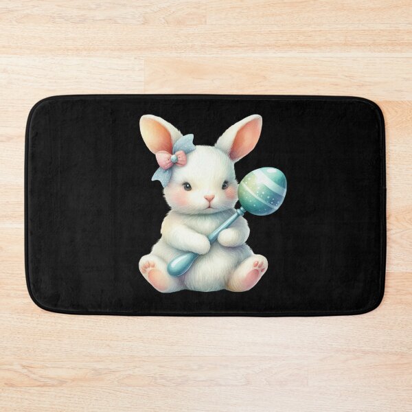 Item preview, Adorable Bunny with Easter Egg designed and sold by virdeiz.