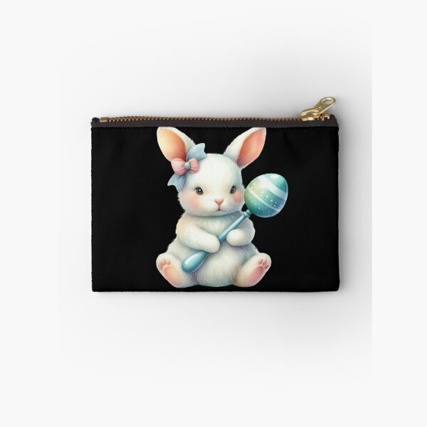 Item preview, Adorable Bunny with Easter Egg designed and sold by virdeiz.