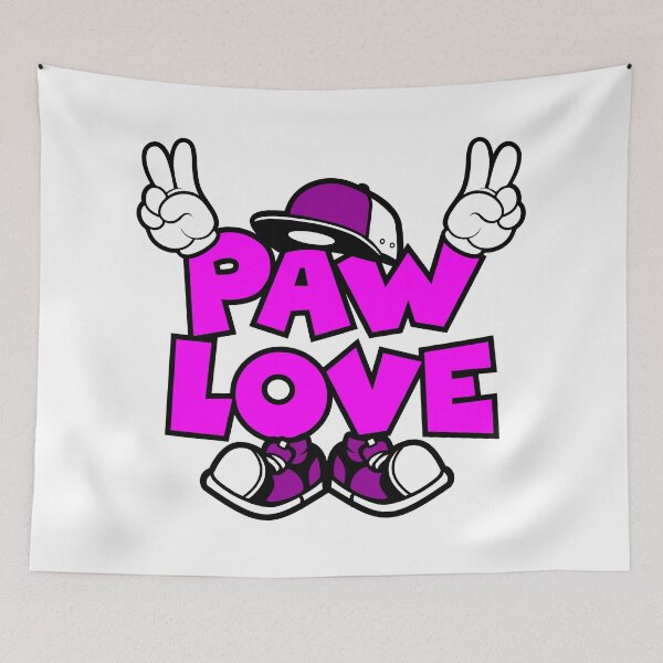 Item preview, PAW LOVE - PETS Design Character Bold Retro designed and sold by NFTWords.
