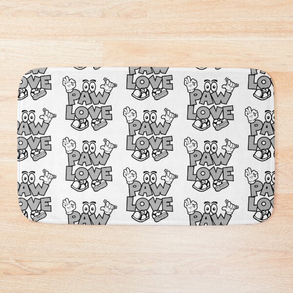 Item preview, PAW LOVE - PETS Street Lettering Cartoon Character  designed and sold by NFTWords.